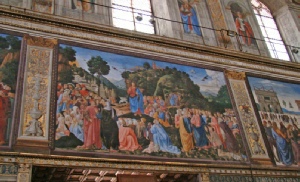 Sermon on the Mount Sistine Chapel