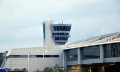 Picture of airport control tower